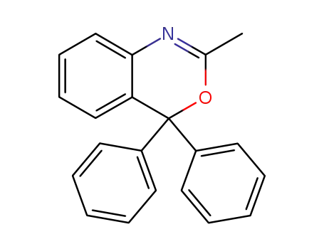2-methyl-4,4-diphenyl-4H-benzo[d][1,3]oxazine