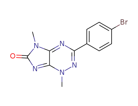 3-(4-bromophenyl)-1,5-dimethyl-1H-imidazo[4,5-e][1,2,4]triazin-6(5H)-one