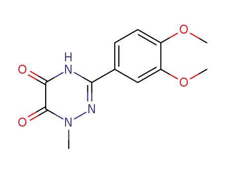 3-(3,4-dimethoxyphenyl)-1-methyl-5,6-dioxo-1,4,5,6-tetrahydro-1,2,4-triazine