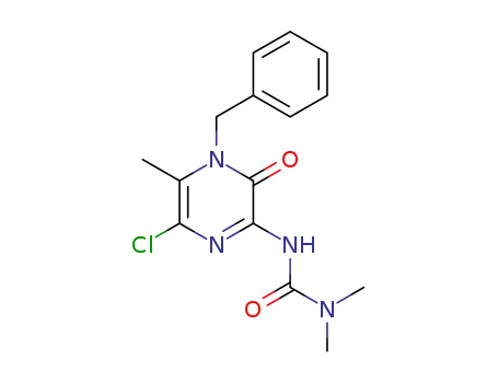 3-(4-benzyl-6-chloro-5-methyl-3-oxo-3,4-dihydropyrazin-2-yl)-1,1-dimethylurea