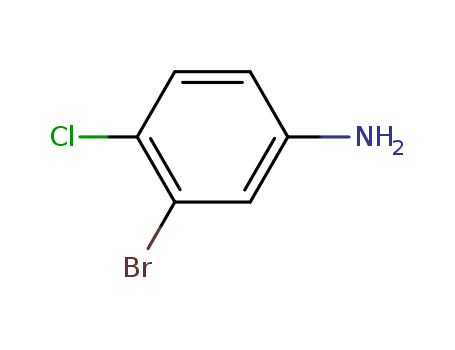 823-54-1,3-BROMO-4-CHLOROANILINE,3-Bromo-4-chlorophenylamine;3-Bromo-4-chloroaniline;Aniline,3-bromo-4-chloro- (7CI,8CI);