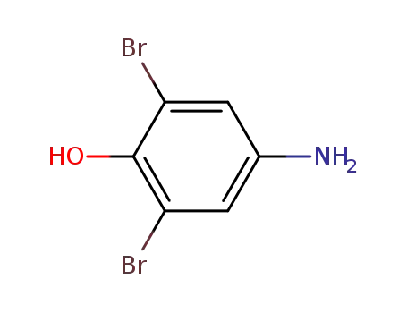 Molecular Structure of 609-21-2 (4-AMINO-2,6-DIBROMOPHENOL)