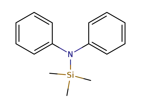 Molecular Structure of 17425-91-1 (Silanamine, 1,1,1-trimethyl-N,N-diphenyl-)