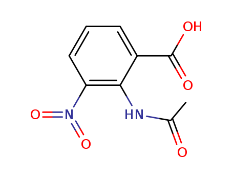 Benzoic acid, 2-(acetylamino)-3-nitro-