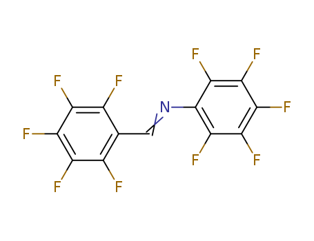 Benzenamine, 2,3,4,5,6-pentafluoro-N-[(pentafluorophenyl)methylene]-