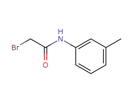 Molecular Structure of 5439-17-8 (2-Bromo-N-(3-methylphenyl)acetamide)