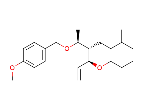 1-methoxy-4-((((2S,3S)-6-methyl-3-((S)-1-propoxyallyl)heptan-2-yl)oxy)methyl)benzene