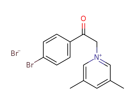 1-[2-(4-bromophenyl)-2-oxoethyl]-3,5-dimethylpyridinium bromide