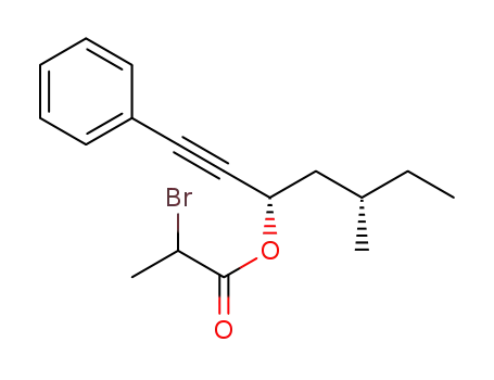 [(1-(2-methylbutyl))-3-phenylprop-2-ynyl] 2-bromopropanoate
