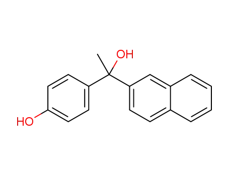 4-(1-hydroxy-1-(naphthalen-2-yl)ethyl)phenol