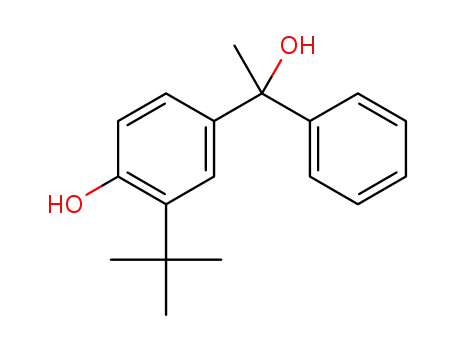 2-(tert-butyl)-4-(1-hydroxy-1-phenylethyl)phenol