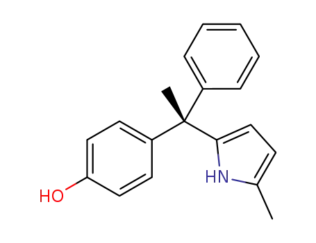 (S)-4-(1-(5-methyl-1H-pyrrol-2-yl)-1-phenylethyl)phenol