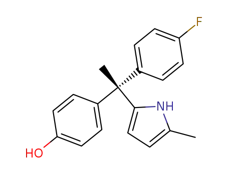 (R)-4-(1-(4-fluorophenyl)-1-(5-methyl-1H-pyrrol-2-yl)ethyl)phenol