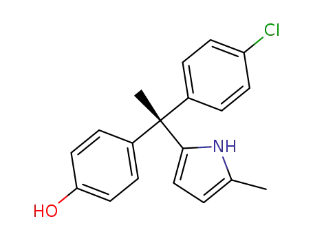 (R)-4-(1-(4-chlorophenyl)-1-(5-methyl-1H-pyrrol-2-yl)ethyl)phenol