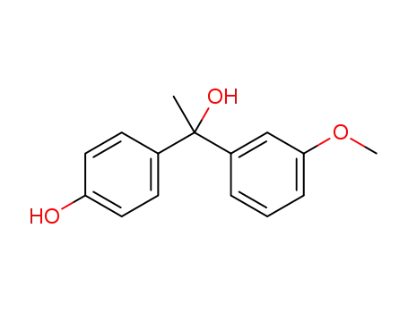 4-(1-hydroxy-1-(3-methoxyphenyl)ethyl)phenol