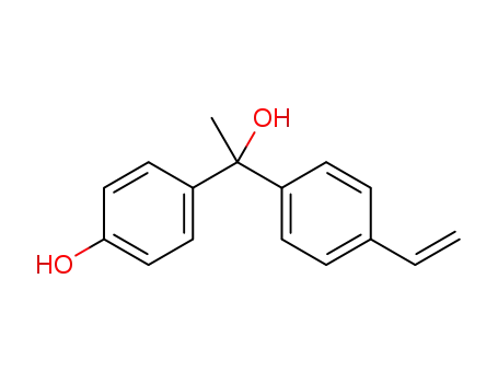 4-(1-hydroxy-1-(4-vinylphenyl)ethyl)phenol