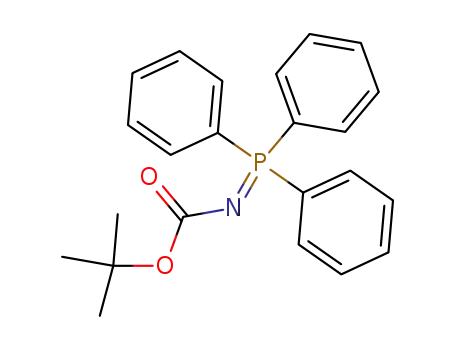 Molecular Structure of 68014-21-1 (N-BOC-IMINO-(TRIPHENYL)PHOSPHORANE)