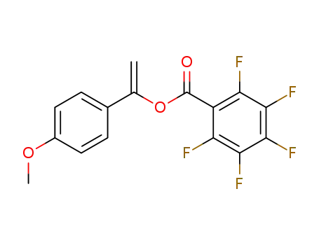 1-(4-methoxyphenyl)vinyl 2,3,4,5,6-pentafluorobenzoate