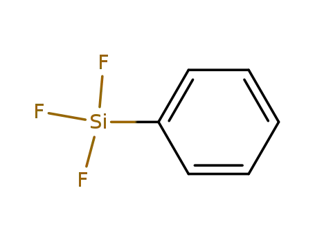 Molecular Structure of 368-47-8 (PHENYLTRIFLUOROSILANE)