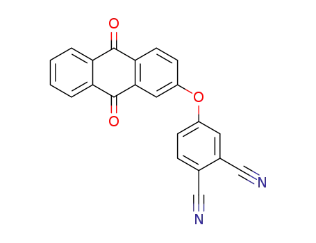 4-[(9,10-dioxo-9,10-dihydroanthracen-2-yl)oxy]phthalonitrile