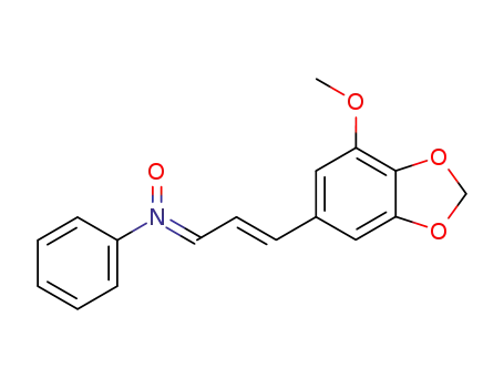 3-(7-methoxy-benzo[1,3]dioxol-5-yl)-acrylaldehyde-(N-phenyl oxime )