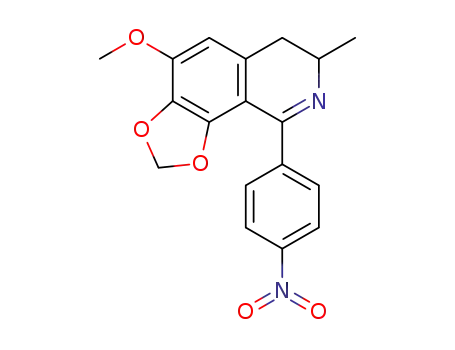 4-methoxy-7-methyl-9-(4-nitrophenyl)-6,7-dihydro-2H-[1,3]dioxolo[4,5-h]isoquinoline