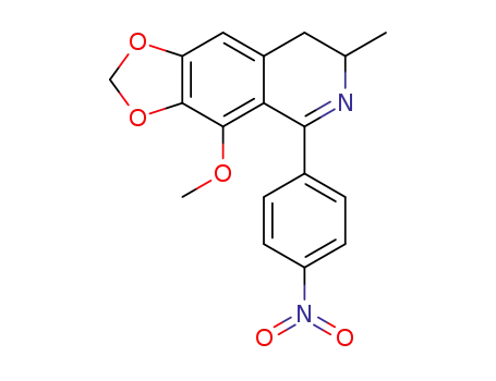 4-methoxy-7-methyl-5-(4-nitrophenyl)-7,8-dihydro-2H-[1,3]dioxolo[4,5-g]isoquinoline