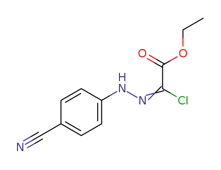 ethyl 2-chloro-2-(2-(4-cyanophenyl)hydrazono)acetate