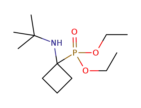 diethyl (1-(tert-butylamino)cyclobutyl)phosphonate
