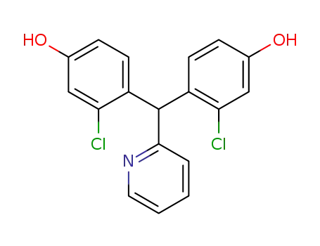 3,3'-dichloro-4,4'-(pyridin-2-ylmethylene)diphenol