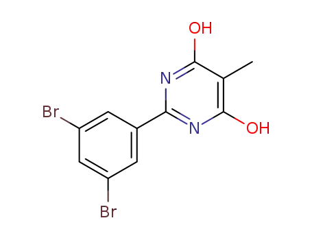 2-(3,5-dibromophenyl)-4,6-dihydroxy-5-methylpyrimidine