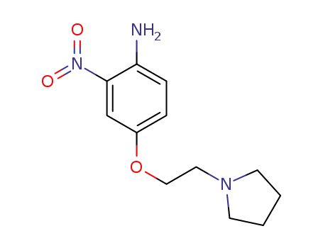 2-nitro-4-(2-(pyrrolidin-1-yl)ethoxy)aniline