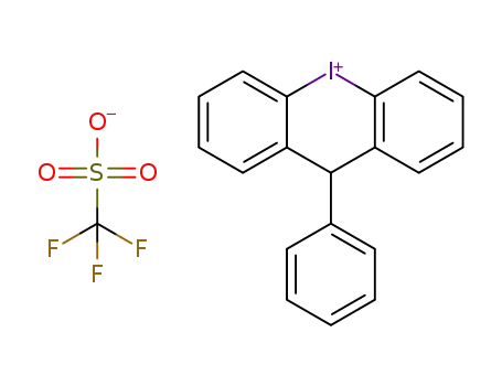 10-phenyl-10H-dibenzo[b,e]iodinin-5-ium trifluoromethanesulfonate