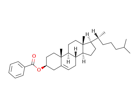 Molecular Structure of 604-32-0 (Cholesteryl benzoate)