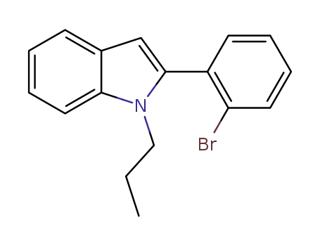 2-(2-bromophenyl)-1-n-propyl-1H-indole