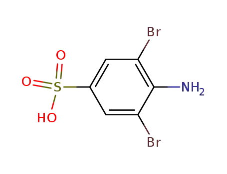 Molecular Structure of 78824-10-9 (3,5-DIBROMOSULFANILIC ACID, SODIUM SALT)