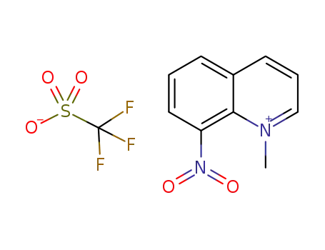 1-methyl-8-nitroquinolin-1-ium trifluoromethanesulfonate