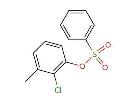 benzenesulfonic acid-(2-chloro-3-methyl-phenyl ester)