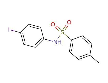 Molecular Structure of 158268-30-5 (N-(4-iodophenyl)-4-methylbenzenesulfonamide)