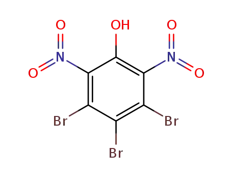 3,4,5-tribromo-2,6-dinitro-phenol