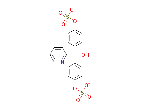 (hydroxy(pyridin-2-yl)methylene)bis(4,1-phenylene) bis(sulfate)