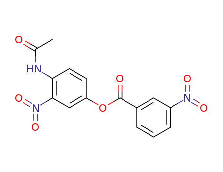 1-acetylamino-2-nitro-4-(3-nitro-benzoyloxy)-benzene