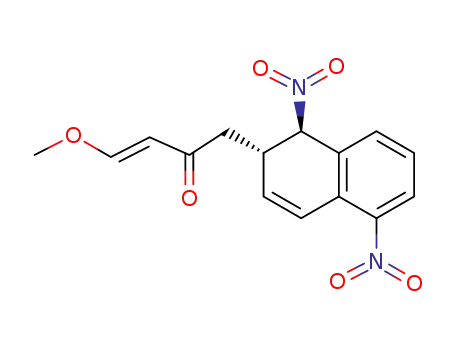 (E)-1-((1S*,2R*)-1,5-dinitro-1,2-dihydronaphthalen-2-yl)-4-methoxybut-3-en-2-one
