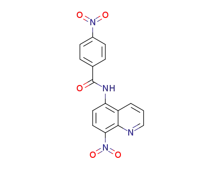 4-nitro-N-(8-nitroquinolin-5-yl)benzamide