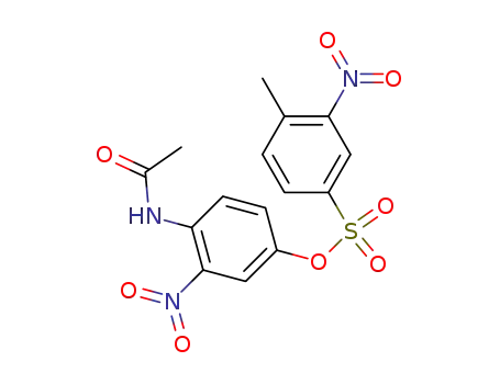 1-acetylamino-2-nitro-4-(2-nitro-toluene-4-sulfonyloxy)-benzene
