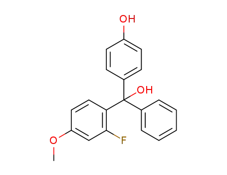 4-((2-fluoro-4-methoxyphenyl)(hydroxy)(phenyl)methyl)phenol