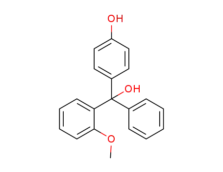 4-(hydroxy-(2-methoxyphenyl)(phenyl)methyl)phenol