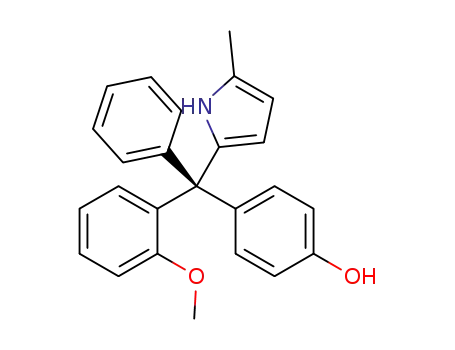 (R)-4-((2-methoxyphenyl)(5-methyl-1H-pyrrol-2-yl)(phenyl)methyl)phenol