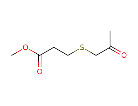 methyl 3-((2-oxopropyl)thio)propanoate