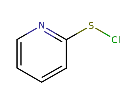 Molecular Structure of 59089-57-5 (2-Pyridinesulfenyl chloride)